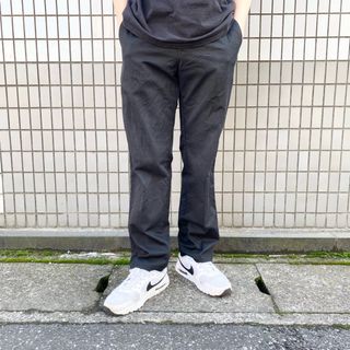 ディッキーズ(Dickies)のUS古着 ディッキーズ GENUINE Dickies ワークパンツ フラットフロントフレックスパンツ Slim Fit GP8111BK サイズ：W31 L30 ブラック 【中古】(スラックス/スーツパンツ)