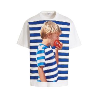 ジェイダブリューアンダーソン(J.W.ANDERSON)のJW ANDERSON BOY WITH APPLE OVERSIZED TEE(Tシャツ/カットソー(半袖/袖なし))