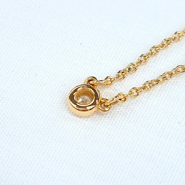 ティファニー&コー TIFFANY&Co. バイザヤード ネックレス K18PG