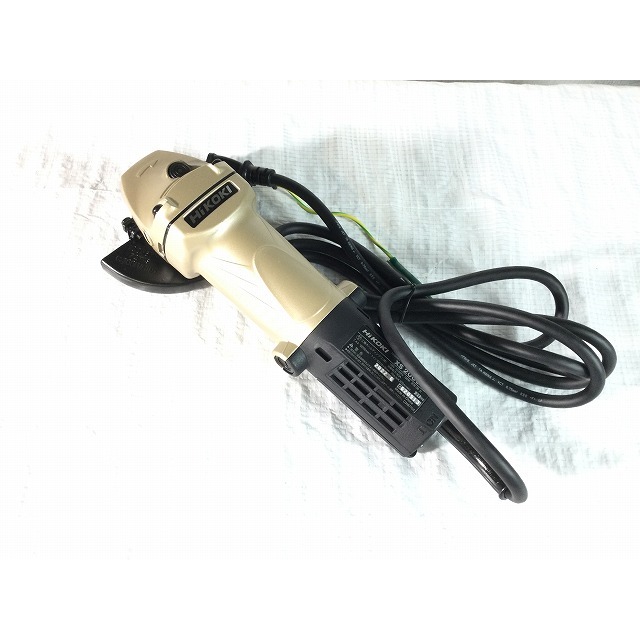 ☆未使用品☆ HIKOKI ハイコーキ 100mm 細径 電気ディスクグラインダ XS2000 最大出力960W スピンドルロック付 研磨機 サンダー100V 70375