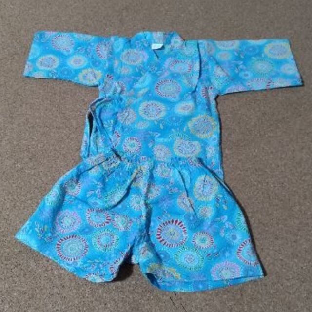 mi___ju様専用☆甚平　110 キッズ/ベビー/マタニティのキッズ服男の子用(90cm~)(甚平/浴衣)の商品写真