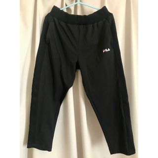 フィラ(FILA)のSALE    FILA  レディース　８分丈パンツ　ブラック　M(ウェア)