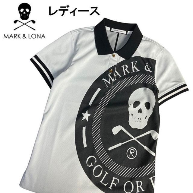 MARK&LONA マークアンドロナ 半袖ポロシャツ グレー 36