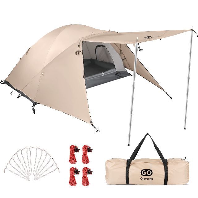 テント ツーリングドーム 二重層 アウトドア キャンプ 防風 防水 通気性