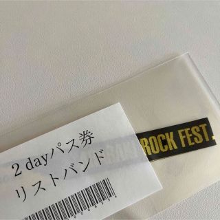 アラバキロックフェス2023/2dayパス券4/29.30(音楽フェス)