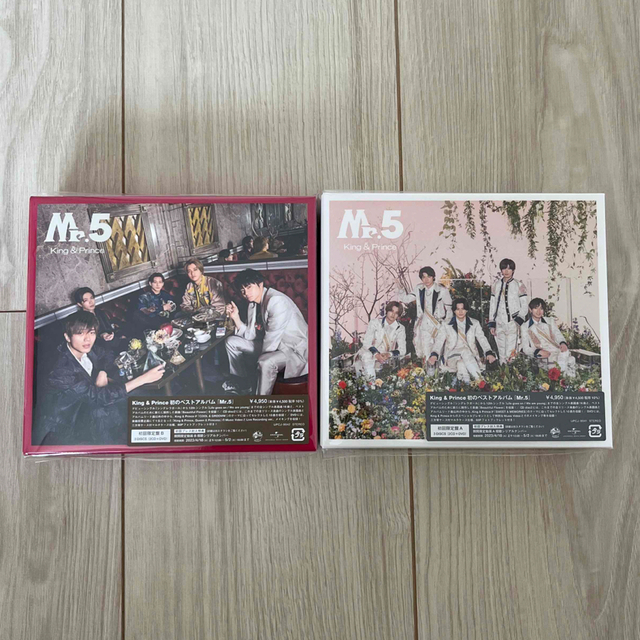 King & Prince - Mr.5 初回限定盤A、Bセットの通販 by hashi｜キング ...