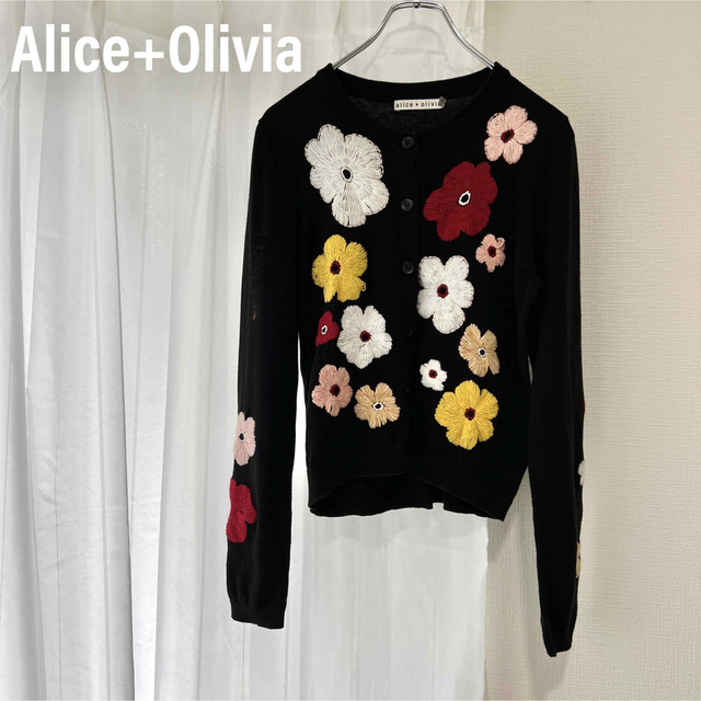 Alice+Olivia アリスオリビア　ニットカーディガン　ニット　トップス | フリマアプリ ラクマ