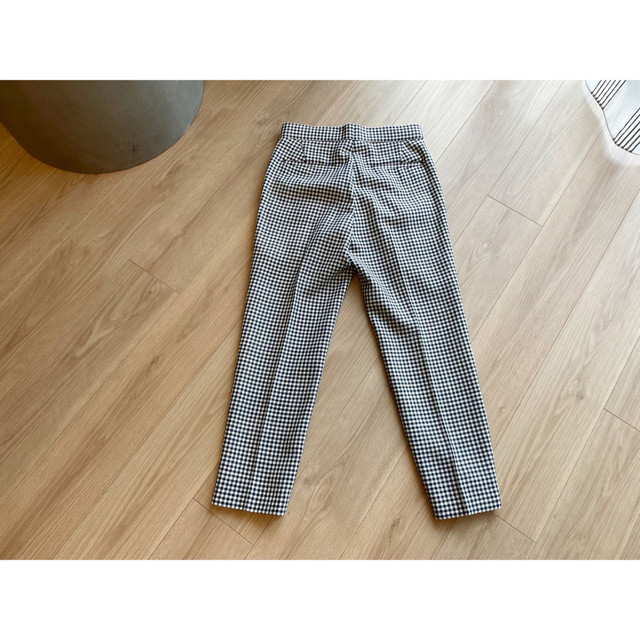 Drawer ウールシルクギンガムチェックパンツ 34 専門店では 11100円