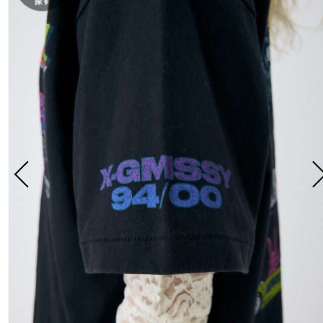 moussy(マウジー)のXG XGMSSY TEAM Tシャツ今期完売 レディースのトップス(Tシャツ(半袖/袖なし))の商品写真