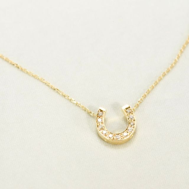 ヴァンドーム青山　ネックレス　馬蹄　18k