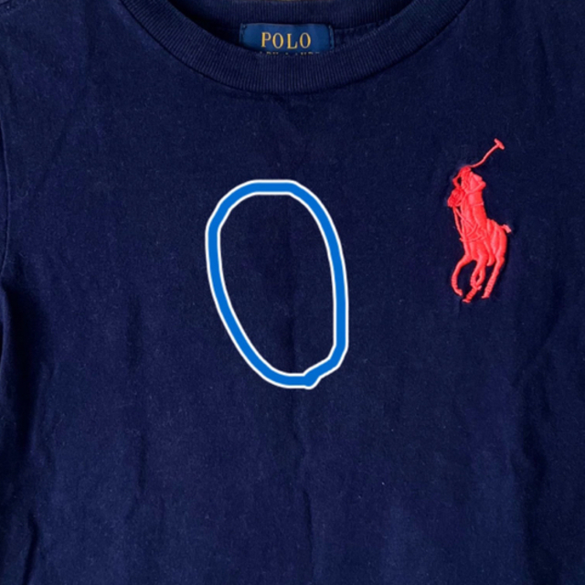 POLO RALPH LAUREN(ポロラルフローレン)のラルフローレンの半袖Tシャツ キッズ/ベビー/マタニティのキッズ服男の子用(90cm~)(Tシャツ/カットソー)の商品写真