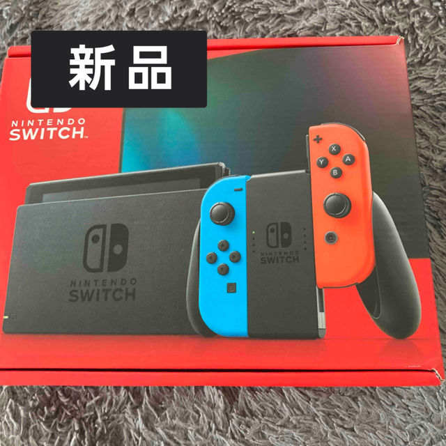 新品 Nintendo Switch  ネオンブルー レッド 新パッケージ 小型