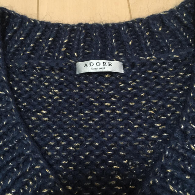 ADORE(アドーア)の【サラチン様専用】ADORE ボリュームラメニット♡ レディースのトップス(ニット/セーター)の商品写真