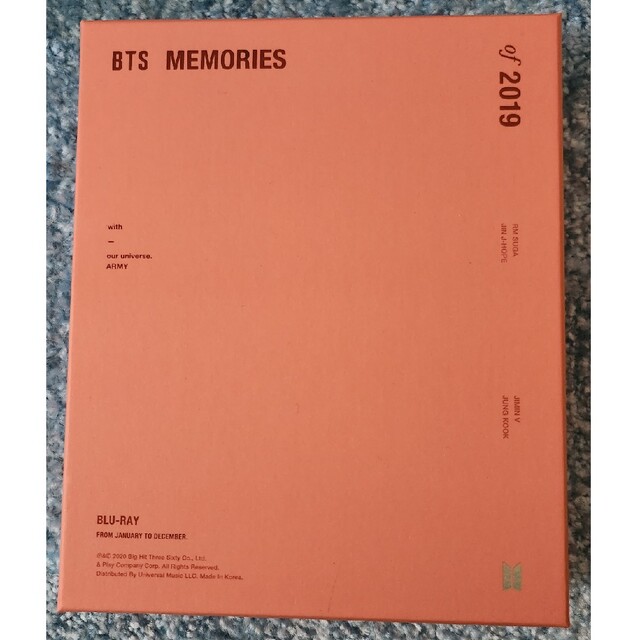 BTS MEMORIES　2019のサムネイル