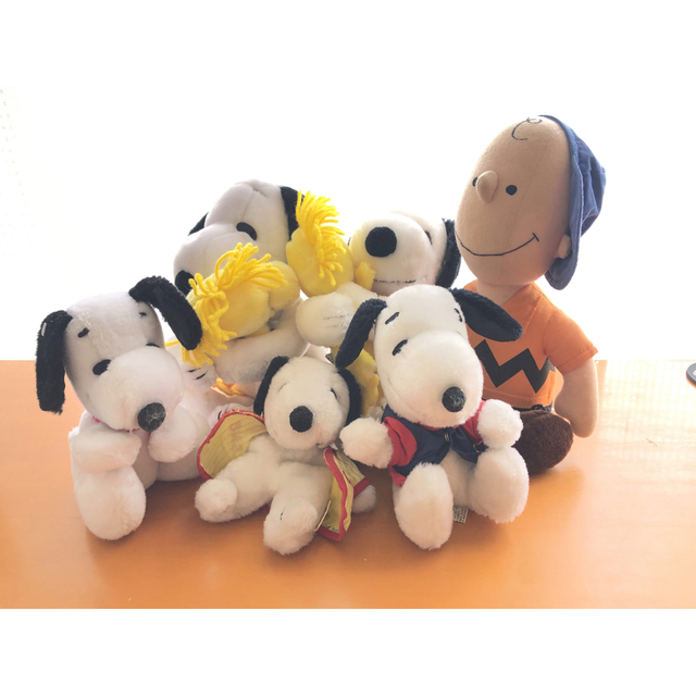 SNOOPY(スヌーピー)のスヌーピー⭐︎ぬいぐるみセット エンタメ/ホビーのおもちゃ/ぬいぐるみ(ぬいぐるみ)の商品写真