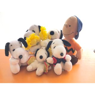 スヌーピー(SNOOPY)のスヌーピー⭐︎ぬいぐるみセット(ぬいぐるみ)