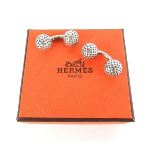 エルメス(HERMES)のrk8275 エルメス カフリンクス カフスボタン シルバー925 銀製(カフリンクス)