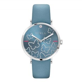 フルラ(Furla)のフルラ 時計 レディース 腕時計 女性 ブルー バタフライ 蝶々 革 レザー(腕時計)