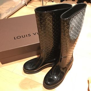 ルイヴィトン(LOUIS VUITTON)のtk-style様用ルイヴィトン レインブーツ37(レインブーツ/長靴)