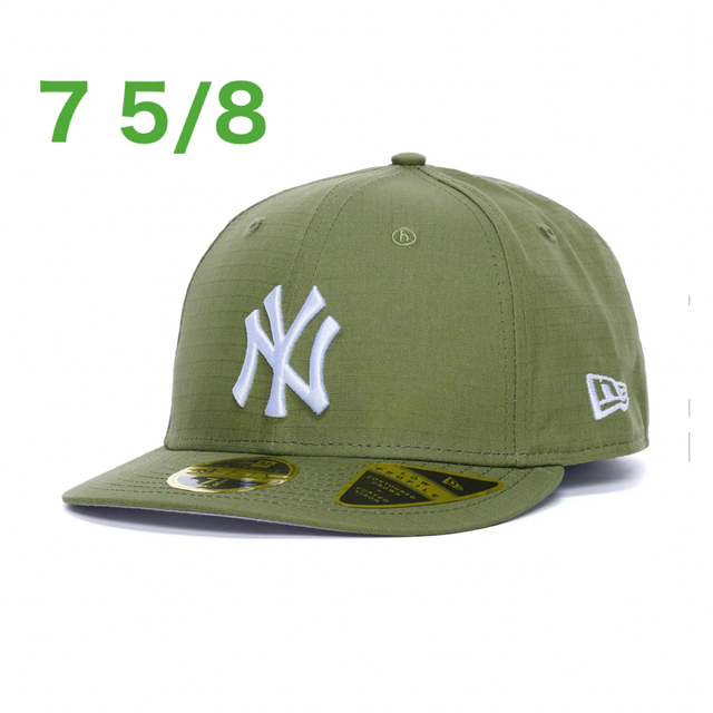 758カラー7 5/8 hidden ny new era コラボ cap