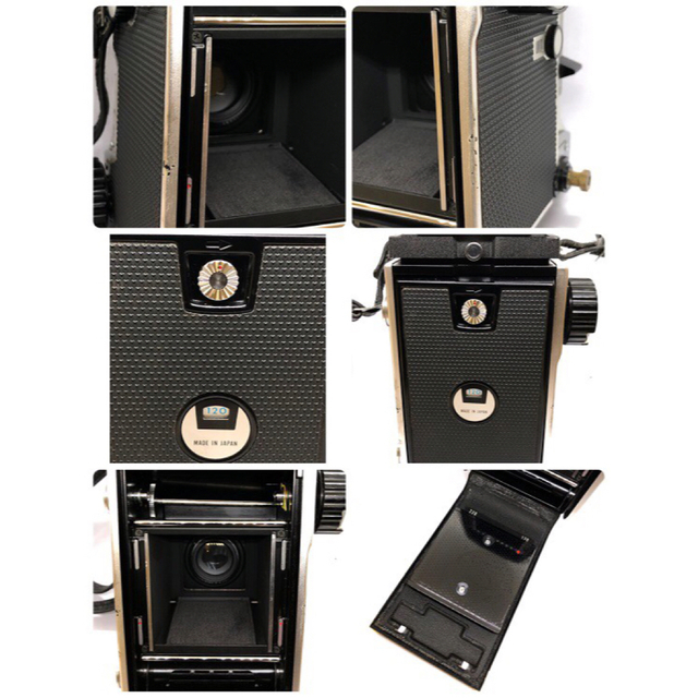 再入荷 ♤MAMIYA C220 2眼レフカメラ 専用ケース付き ジャンク品