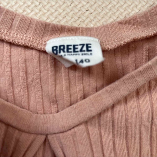 BREEZE(ブリーズ)のブリーズ　トップス　140 キッズ/ベビー/マタニティのキッズ服女の子用(90cm~)(Tシャツ/カットソー)の商品写真
