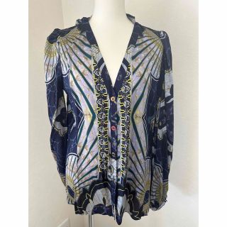 EMILIO PUCCI - エミリオプッチ シルク100ブラウス美品(1221)の通販