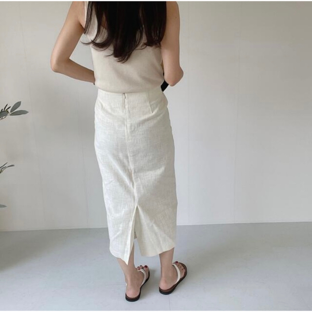 linen skirt