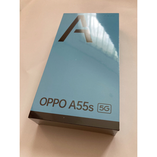 オッポ(OPPO)の(新品未開封品) OPPO A55S 5G 4G/64G simフリー グリーン(スマートフォン本体)