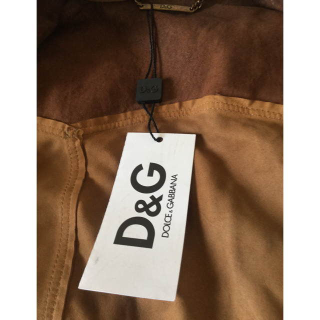 D&G - 【未使用☆タグ付】D&G☆ビンテージ風レザーシャツの通販