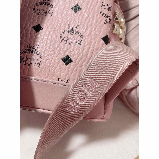 MCM リュックサック ピンク 旧い Sサイズ MCM リュックサック ピンク 旧い Sサイズ