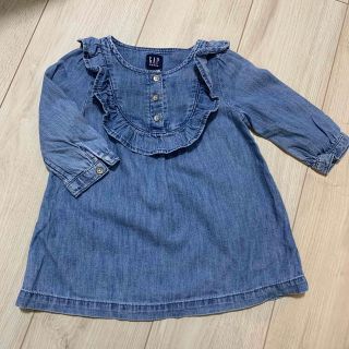 ベビーギャップ(babyGAP)のデニムワンピース　チュニック(ワンピース)