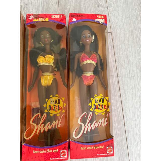 Barbie(バービー)のバービー 黒人Barbieヴィンテージ  エンジェルいろいろセット キッズ/ベビー/マタニティのおもちゃ(ぬいぐるみ/人形)の商品写真