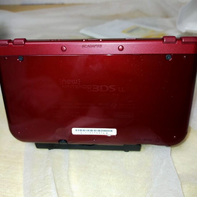 本体美品】Newニンテンドー3DS LL メタリックレッド 本体美品】Newニンテンドー3DS LL メタリックレッド