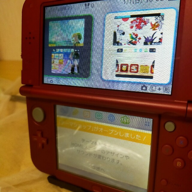 本体美品】Newニンテンドー3DS LL メタリックレッド 本体美品】Newニンテンドー3DS LL メタリックレッド
