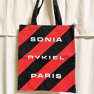 ソニアリキエル(SONIA RYKIEL)のソニアリキエル　ロゴ×ボーダー　トートバッグ　開封済み未使用(トートバッグ)