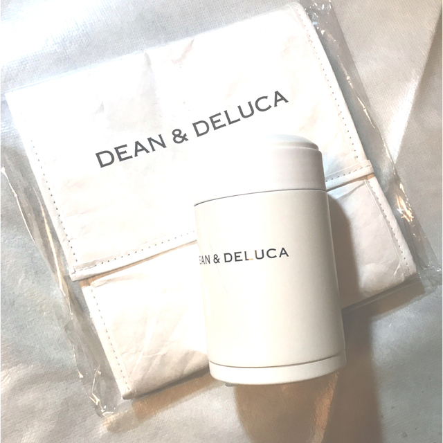 DEAN & DELUCA - DEAN & DELUCA スープポット ホワイト & ランチバッグ