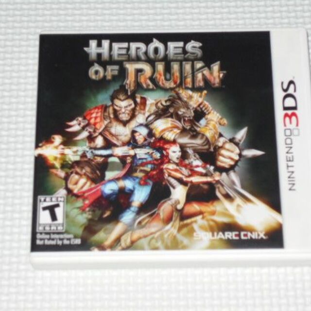 3DS★HEROES OF RUIN 海外版 北米版★箱付・説明書付・ソフト付