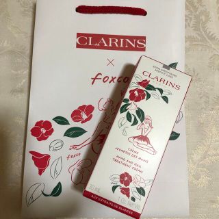 クラランス(CLARINS)のクラランス  限定カメリア  ハンドクリーム　新品(ハンドクリーム)