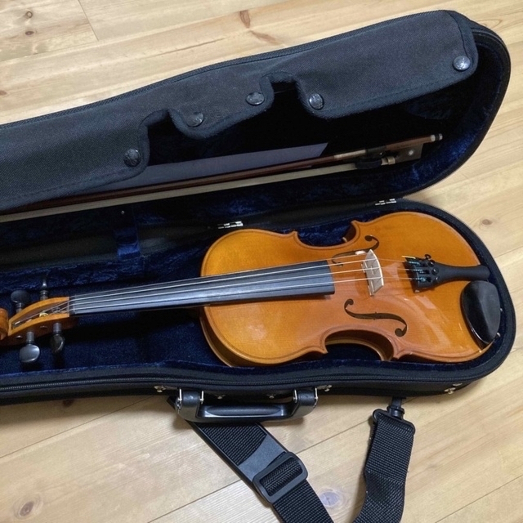 sunrise様ご専用 アースミュージック　no.024 分数バイオリン1/2 楽器の弦楽器(ヴァイオリン)の商品写真