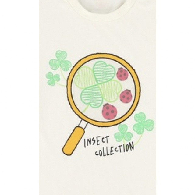 INSECT　COLLECTION(インセクトコレクション)のTシャツ　85サイズ、2枚セット キッズ/ベビー/マタニティのベビー服(~85cm)(Ｔシャツ)の商品写真