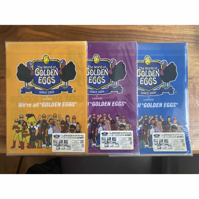 【新品未使用】The World of GOLDEN EGGS／クリアファイル エンタメ/ホビーのアニメグッズ(その他)の商品写真