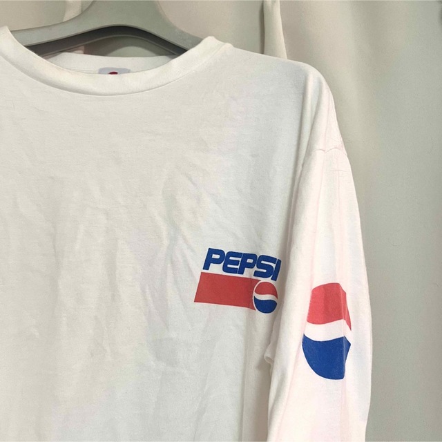 WEGO(ウィゴー)のペプシ PEPSI 長袖Tシャツ 袖ロゴプリント ストリート メンズのトップス(Tシャツ/カットソー(七分/長袖))の商品写真