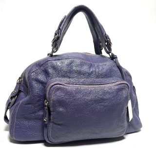 フルラ(Furla)のFURLA(フルラ) 紫 ハンドバッグ A4 ペットボトル500ml 58853(ハンドバッグ)