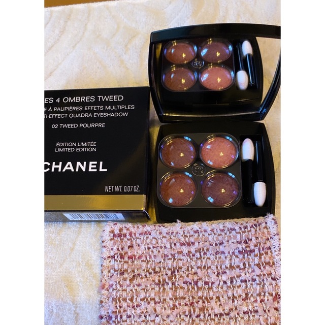 CHANEL(シャネル)のシャネル レ キャトル オンブル ツイード 02 ★アイシャドウ コスメ/美容のベースメイク/化粧品(アイシャドウ)の商品写真