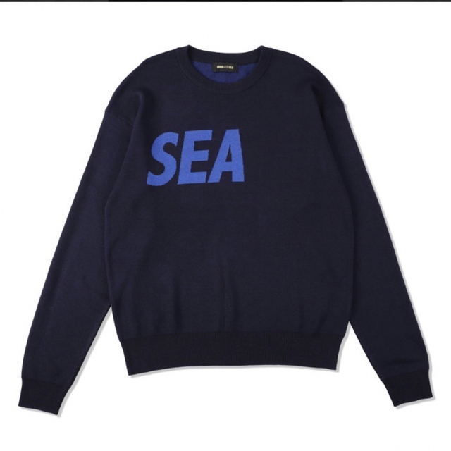 WIND AND SEAのSEA SILK_BLEND KNIT / XL-