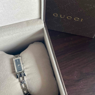 Gucci - GUCCI グッチ 腕時計 Gリンク ブラック YA110518 ボックス付き