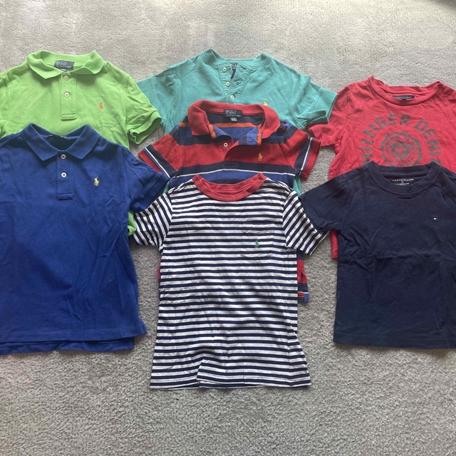 POLO RALPH LAUREN(ポロラルフローレン)のPOLO TOMMY 半袖セット　 キッズ/ベビー/マタニティのキッズ服男の子用(90cm~)(Tシャツ/カットソー)の商品写真