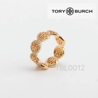 TBL012S トリーバーチTory burch  定番 キラキラ　リング(リング(指輪))