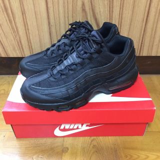 ナイキ(NIKE)の美品 NIKE AIR MAX 95 ESSENTIAL トリプルブラック(スニーカー)